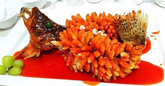 松鼠鳜鱼 做法 – Squirrel-Shaped Mandarin Fish (Songhu Guiyu) recipe