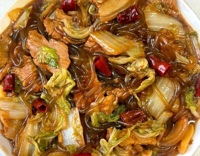 猪肉炖粉条 做法 – Northeast Pork Belly & Glass Noodle Stew (Zhu Rou Dun Fen Tiao) recipe
