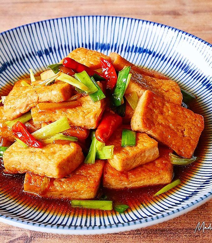 红烧豆腐 做法 – Braised Tofu recipe