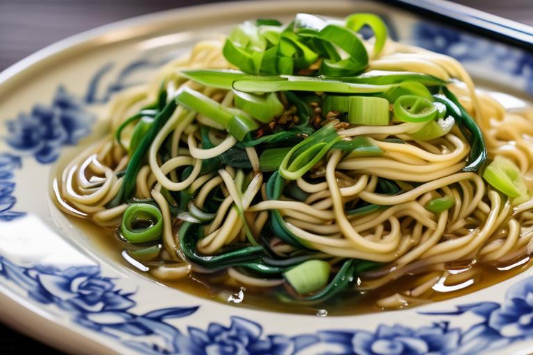 葱油拌面 – Scallion Oil Noodles