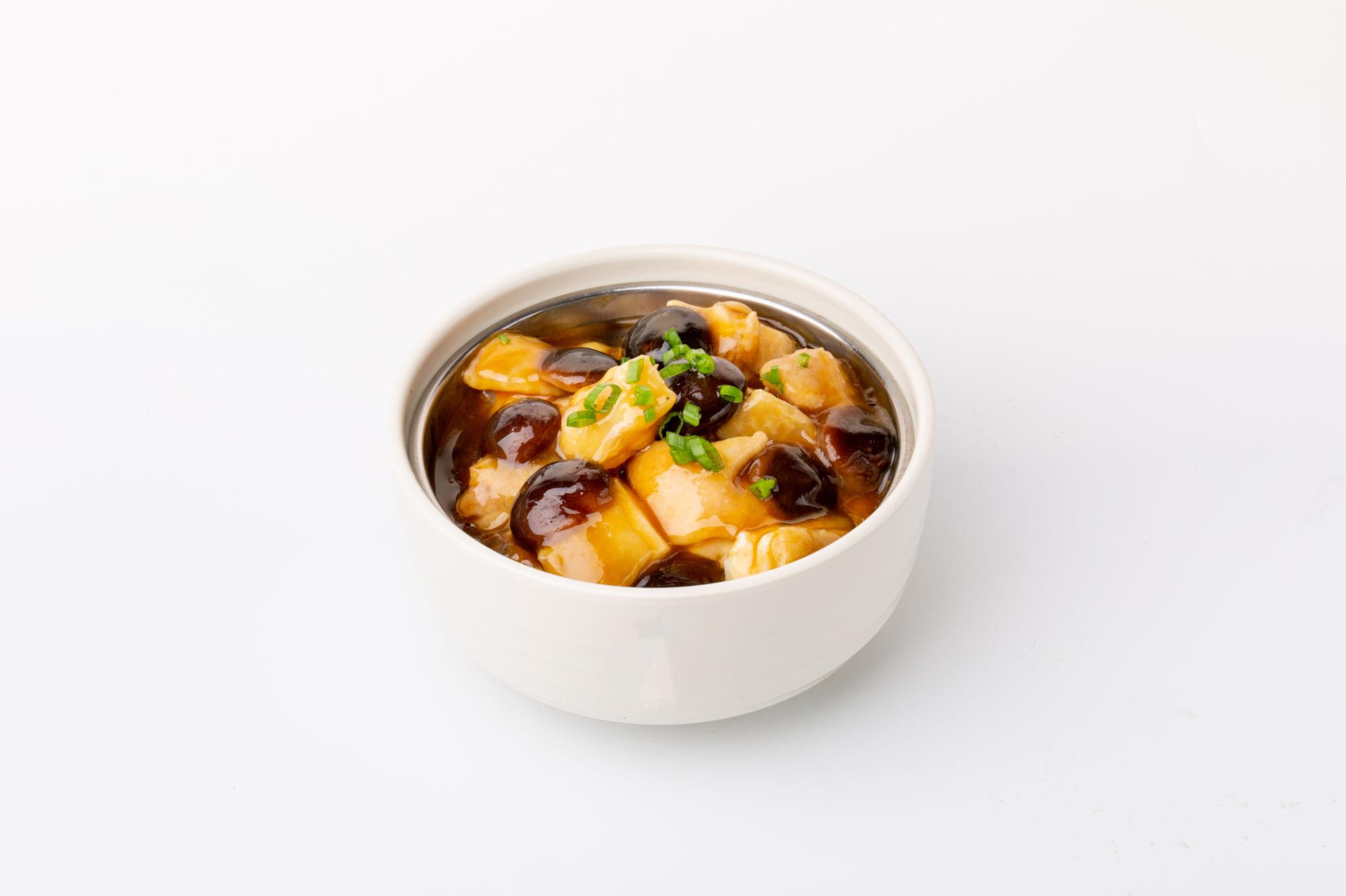 香菇炖豆腐 – Braised Tofu with Mushrooms